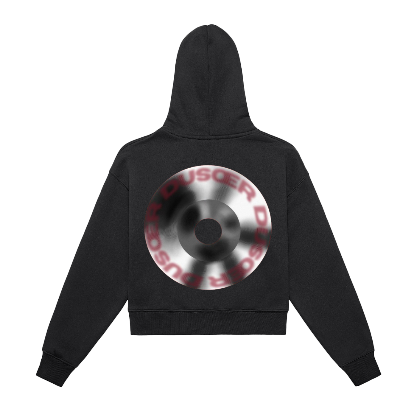 BASIC CROPPED HOODIE